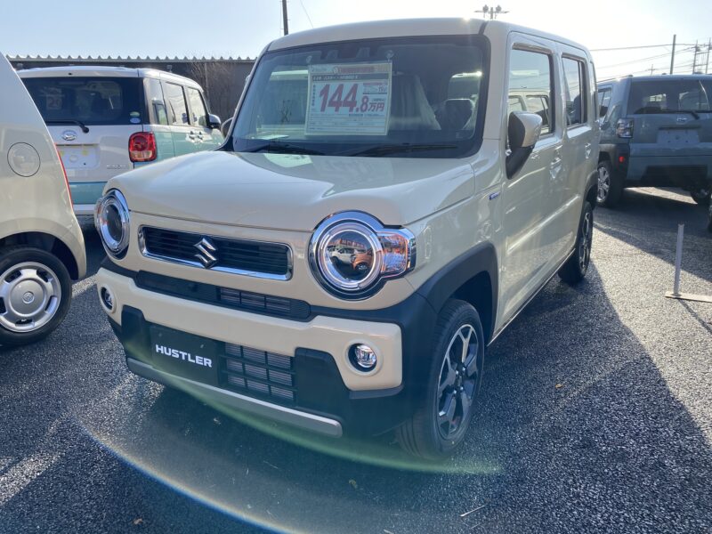 ハスラー　未使用車　茂原　安い