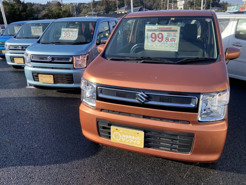 ワゴンR　未使用車　茂原　安い