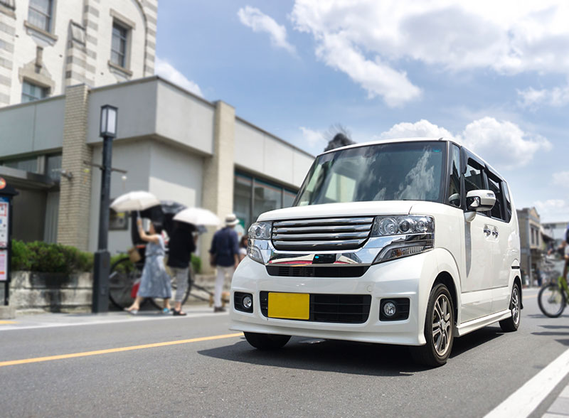 軽自動車 ミニバンで快適ドライブ