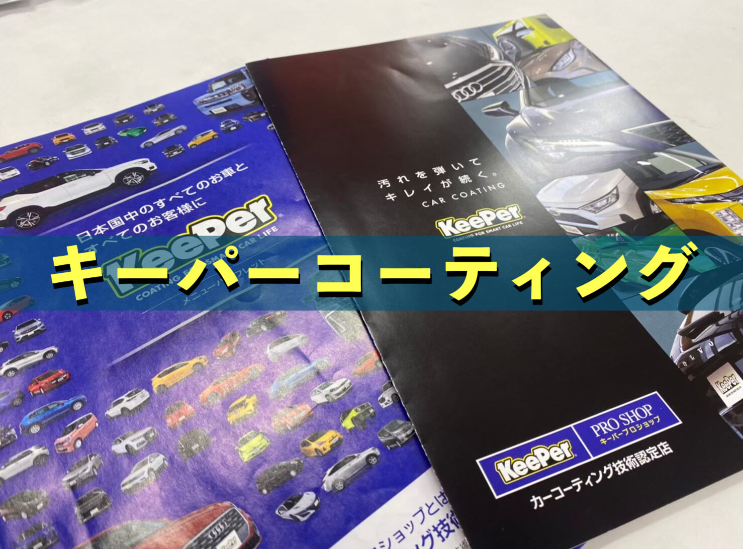 サンアイク　キーパー　カンブリア宮殿　カーコーティングの 種類は色々！ メリットとデメリット をご紹介　茂原　