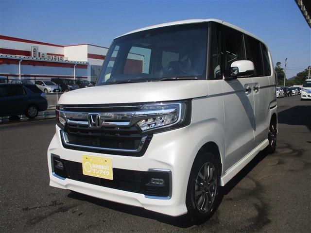 ホンダ　NBOX　NBOXカスタム　軽自動車　スライドドア　未使用車　新古車　新車　低金利　中古車　茂原市　