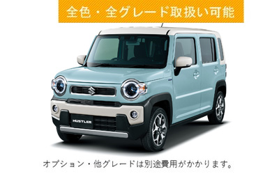 スズキ ハスラー HV G オフブルーM