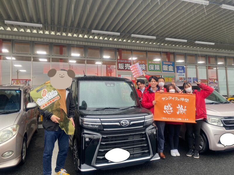 茂原市　サンアイク　未使用車専門店　新車低金利　新型タントカスタム