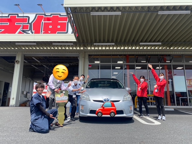 未使用車　中古車　トヨタ　プリウス　サンアイク　茂原市