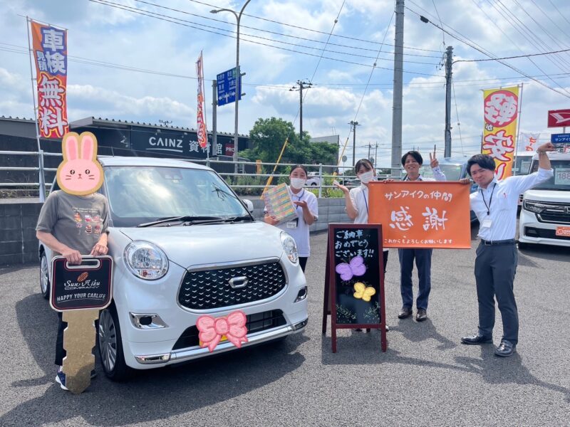 ダイハツ　キャスト　軽自動車　未使用車　新古車　中古車　新車　低金利　茂原市　キャストスタイル　サンアイク　