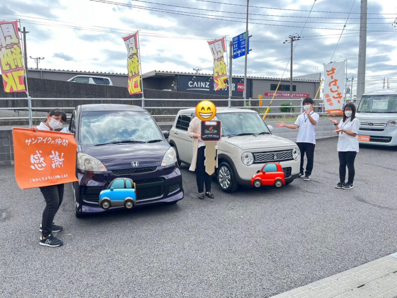 スズキ　アルトラパン　軽自動車　未使用車　新古車　中古車　新車　低金利　茂原市　東金市　サンアイク　車検の速太郎